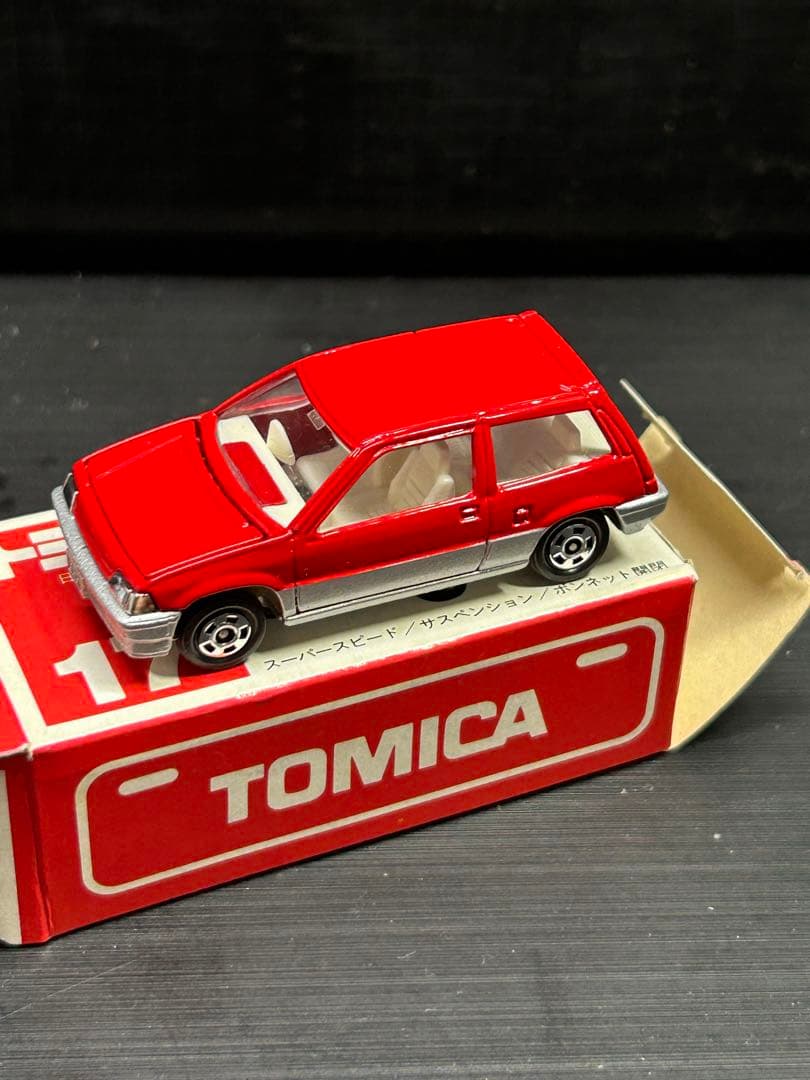 赤箱トミカ 当時物　ホンダ　シビック　3DOOR