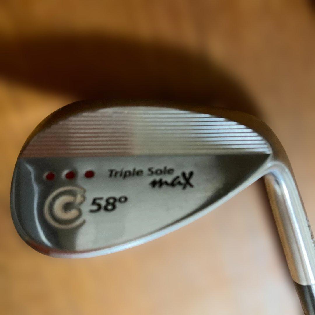 Clevelandウェッジ49° 53° 58° 3本セットTripleSole