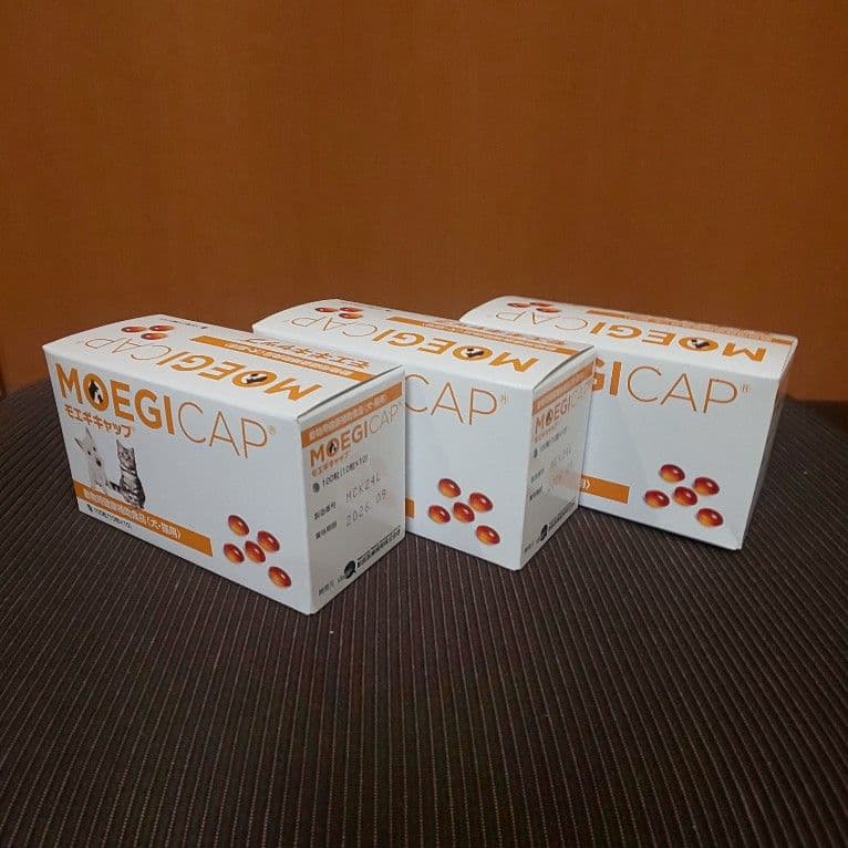 モエギキャップ 犬猫用サプリメント (100粒入り)×３箱