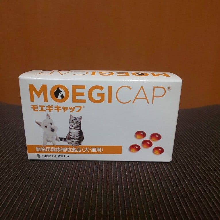 モエギキャップ 犬猫用サプリメント (100粒入り)×３箱