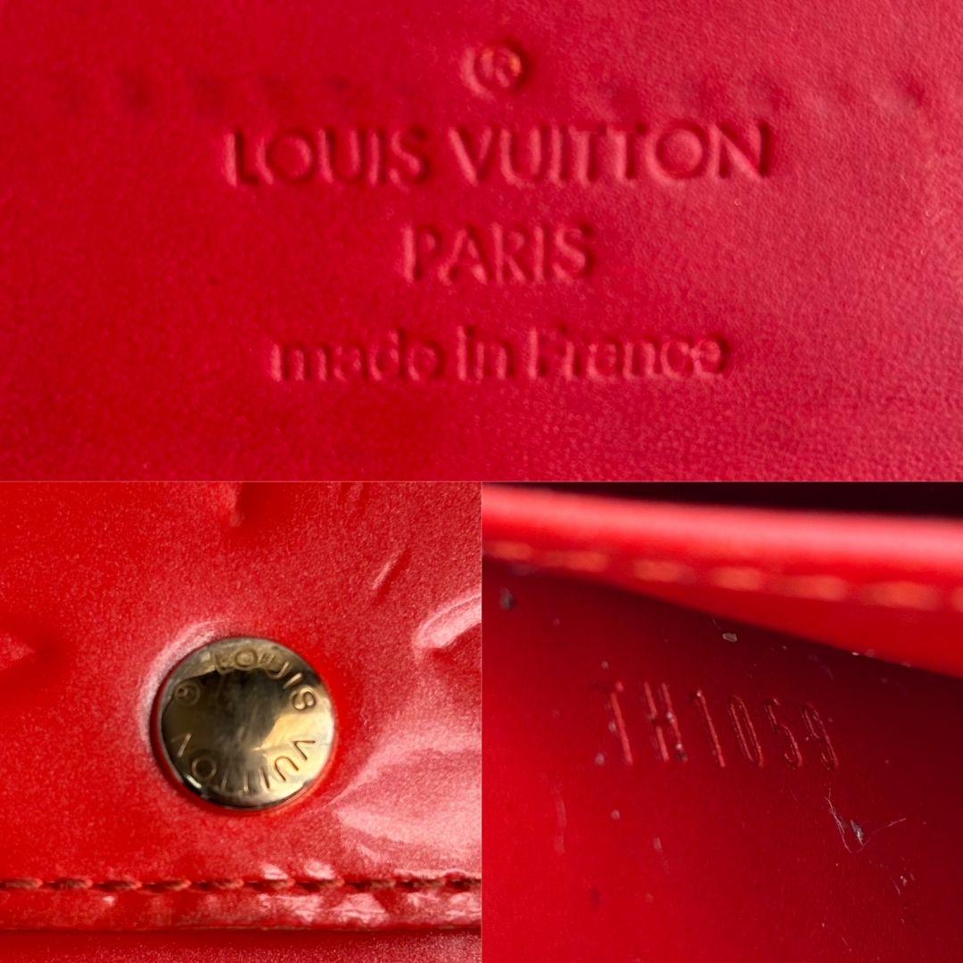 【激レア 良品】ルイヴィトン　ヴェルニ　ポルトフォイユ サラ　長財布　オレンジ系