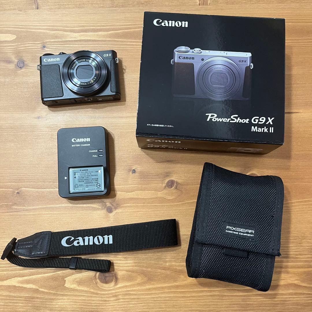 【匿名配送】Canon PowerShot G9X MarkII ブラック