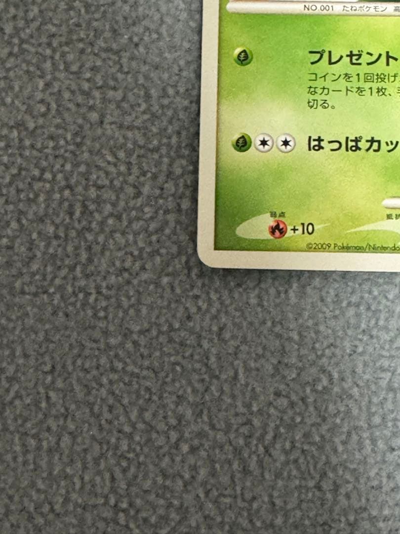 フシギダネ Lv.12 ポケモンカード　ポケモンセンター 10周年