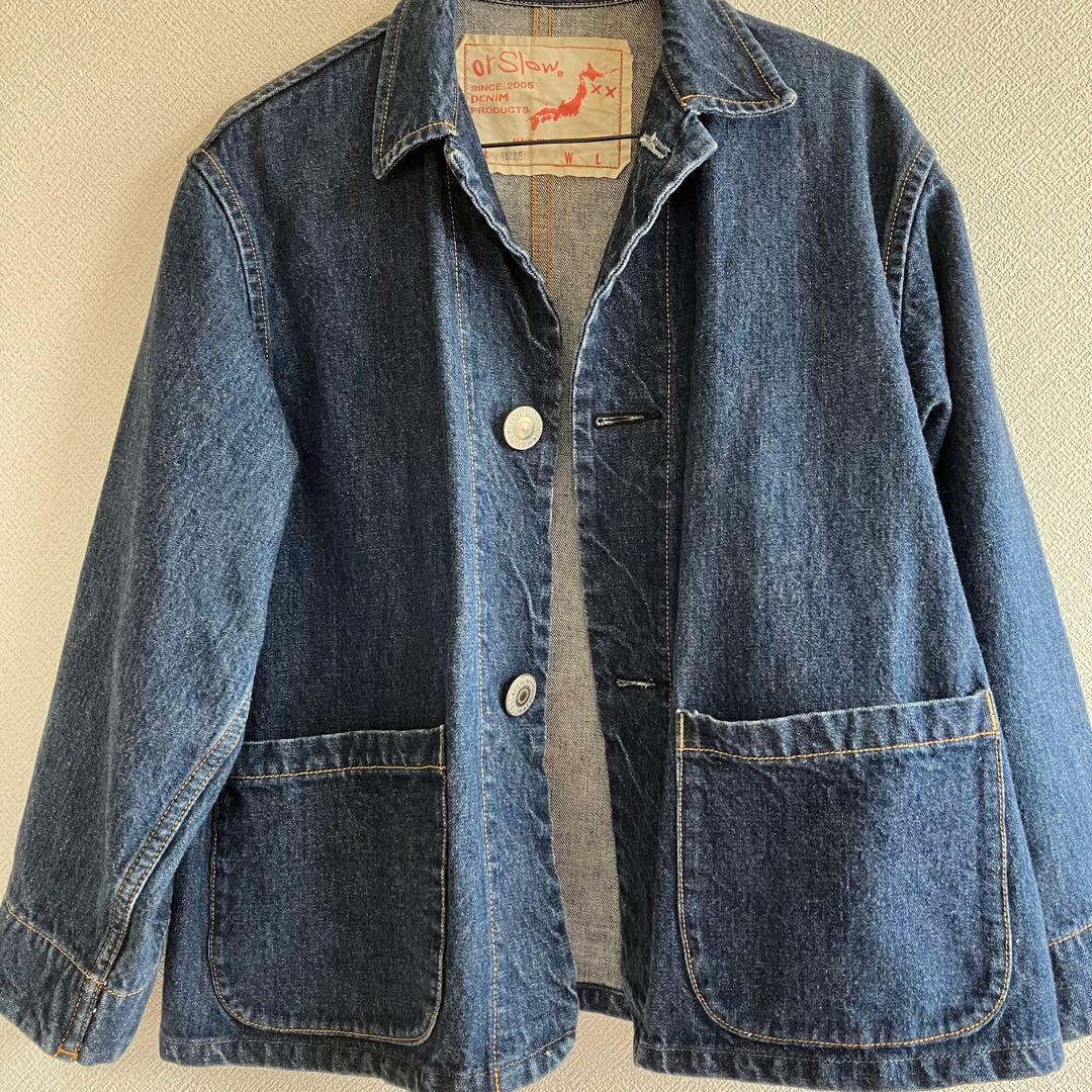 orslow×beams boy 別注ビッグボタンコマーシャル　カバーオール