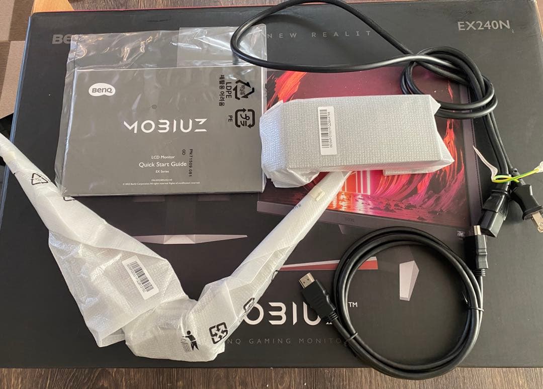 BenQ EX240N-B 23.8インチ VA モニター