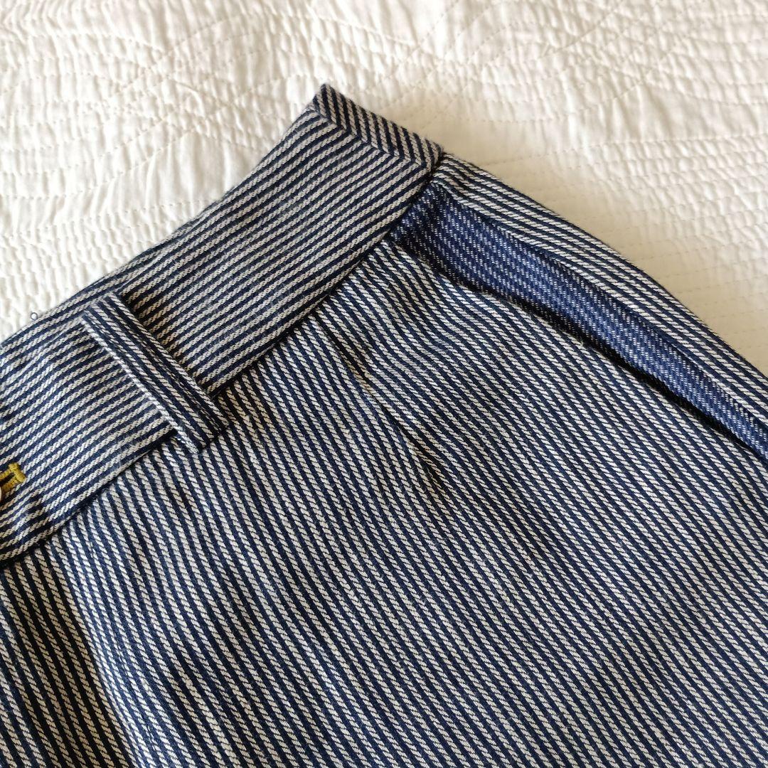 パラスパレス　リネンガウチョパンツ