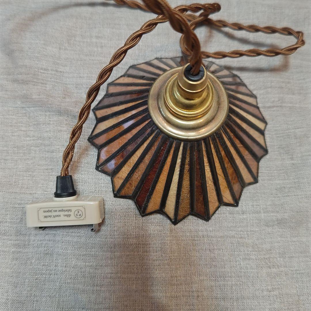 落ち葉のステンドグラスランプ Zum Beispiel