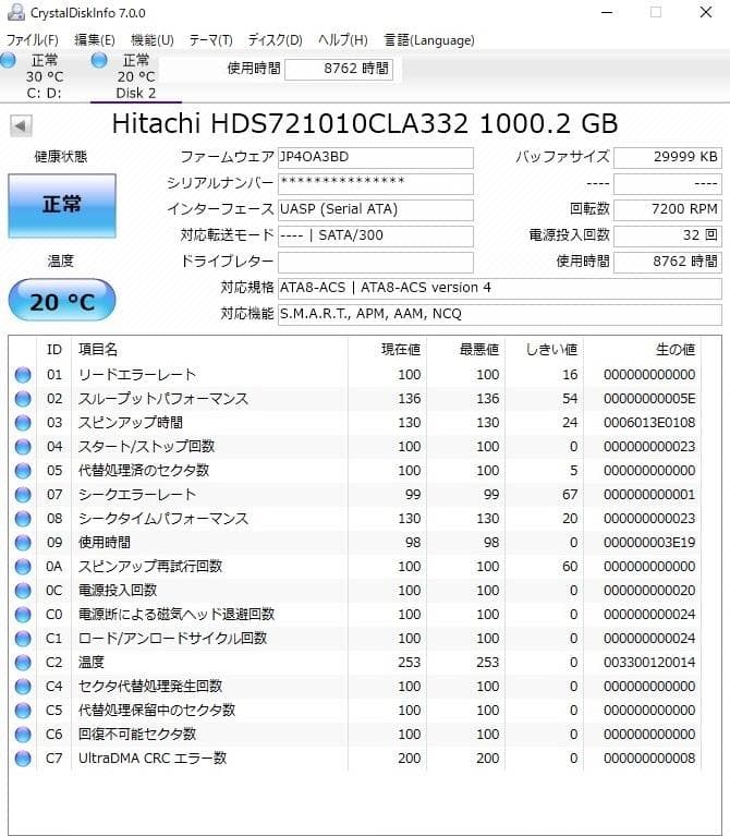 ■動作品（HDD1TB増量換装）パナソニック ブルーレイ/BWT510①