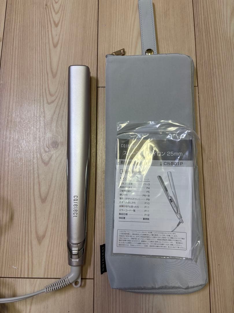 ケアレクト by プリュスオー スムースケアアイロン 25mm 未使用品