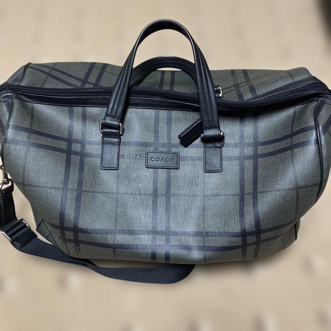 COACHボストンバッグ