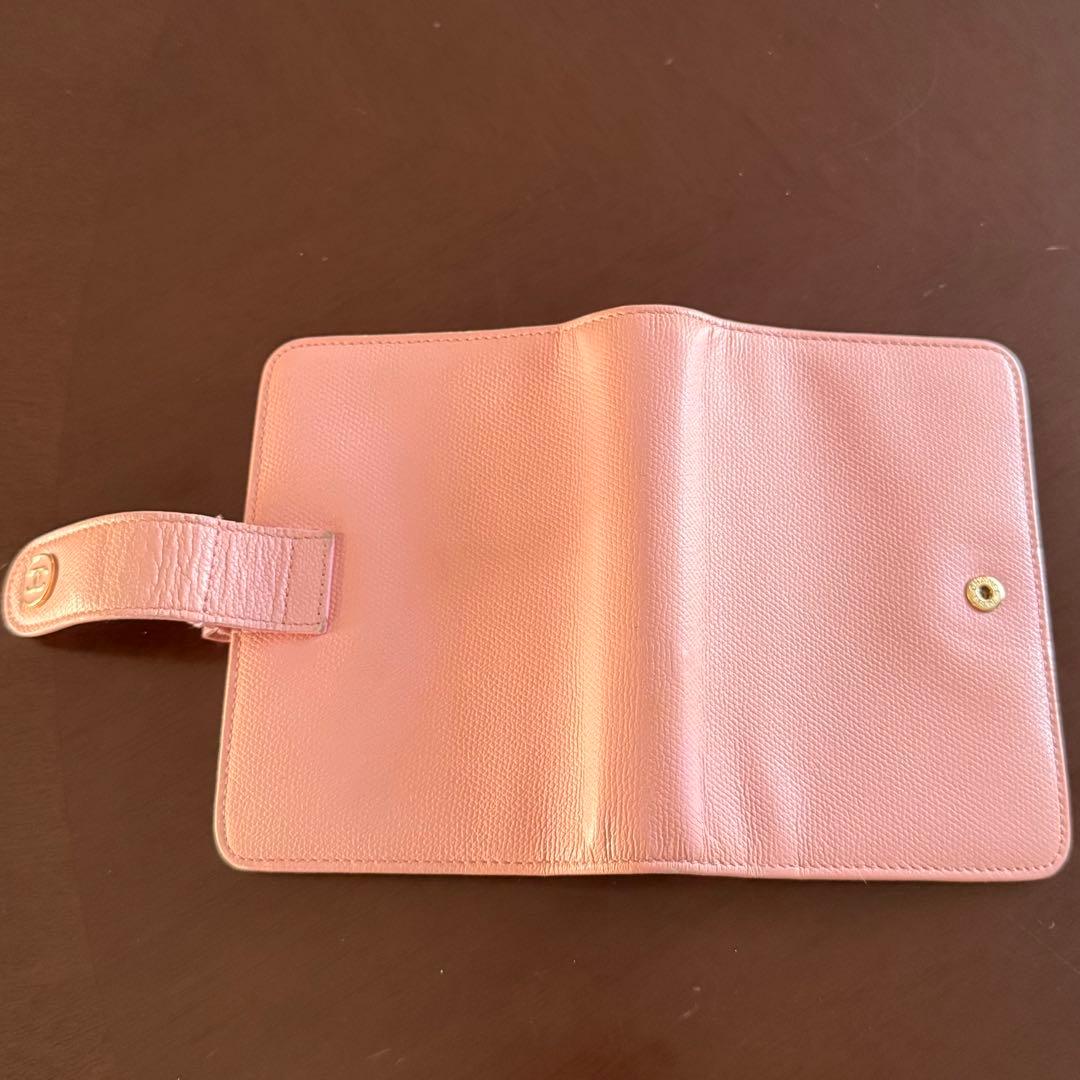 CHANELココボタンA6手帳ピンクキャビアアジェンダ6穴ギャランティカード付