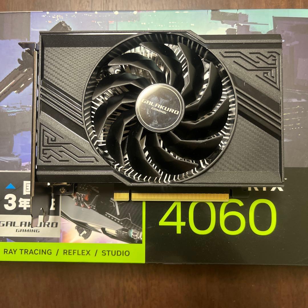玄人志向 NVIDIA GeForce RTX4060 GDDR6 8GB