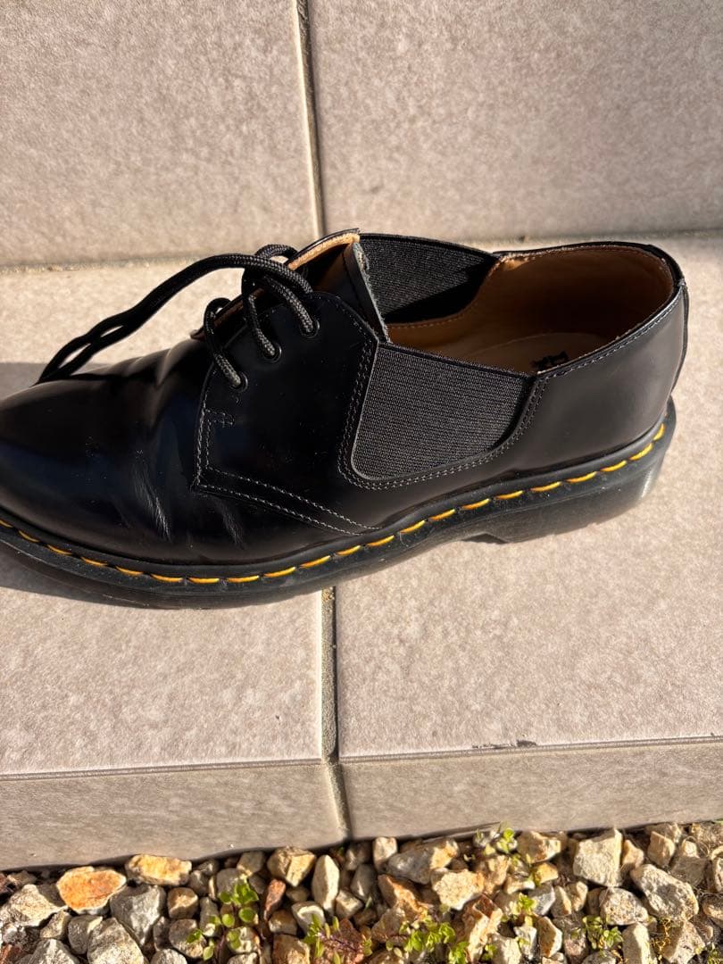Dr. Martens スリーホール　UK8 ブラック レースアップシューズ