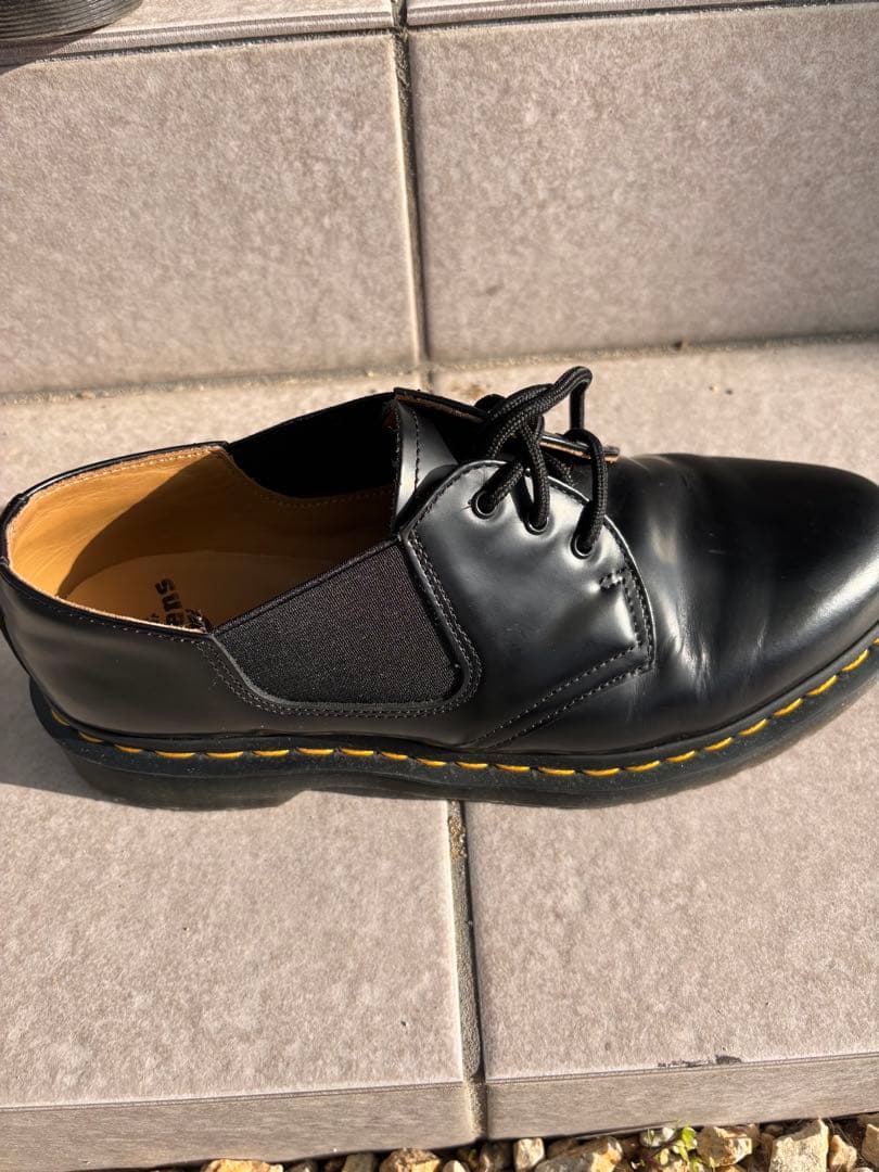 Dr. Martens スリーホール　UK8 ブラック レースアップシューズ