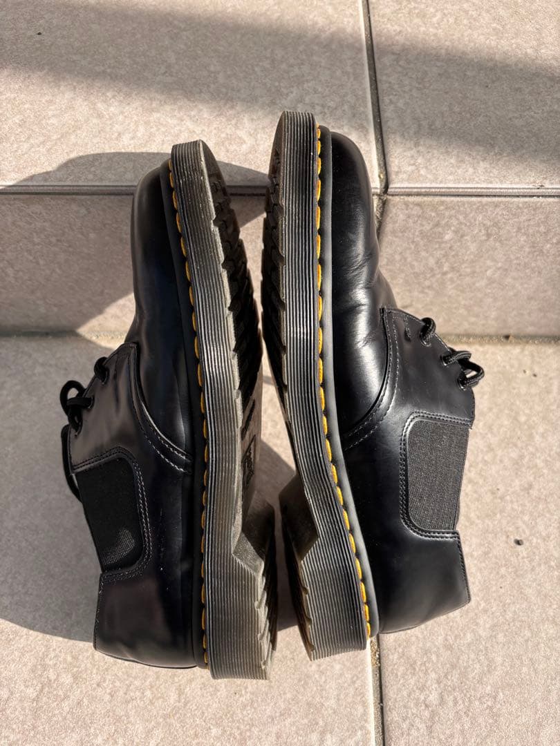 Dr. Martens スリーホール　UK8 ブラック レースアップシューズ