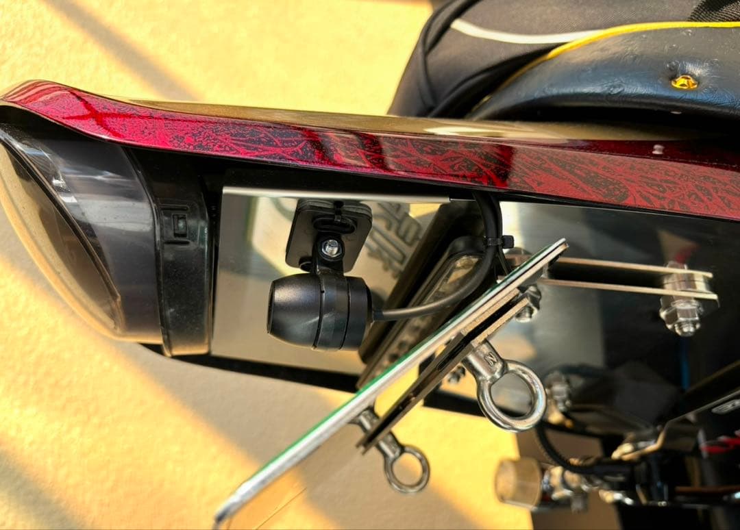 skyZ900RS用　リヤアンダーカバーポリッシュ　Aタイプ