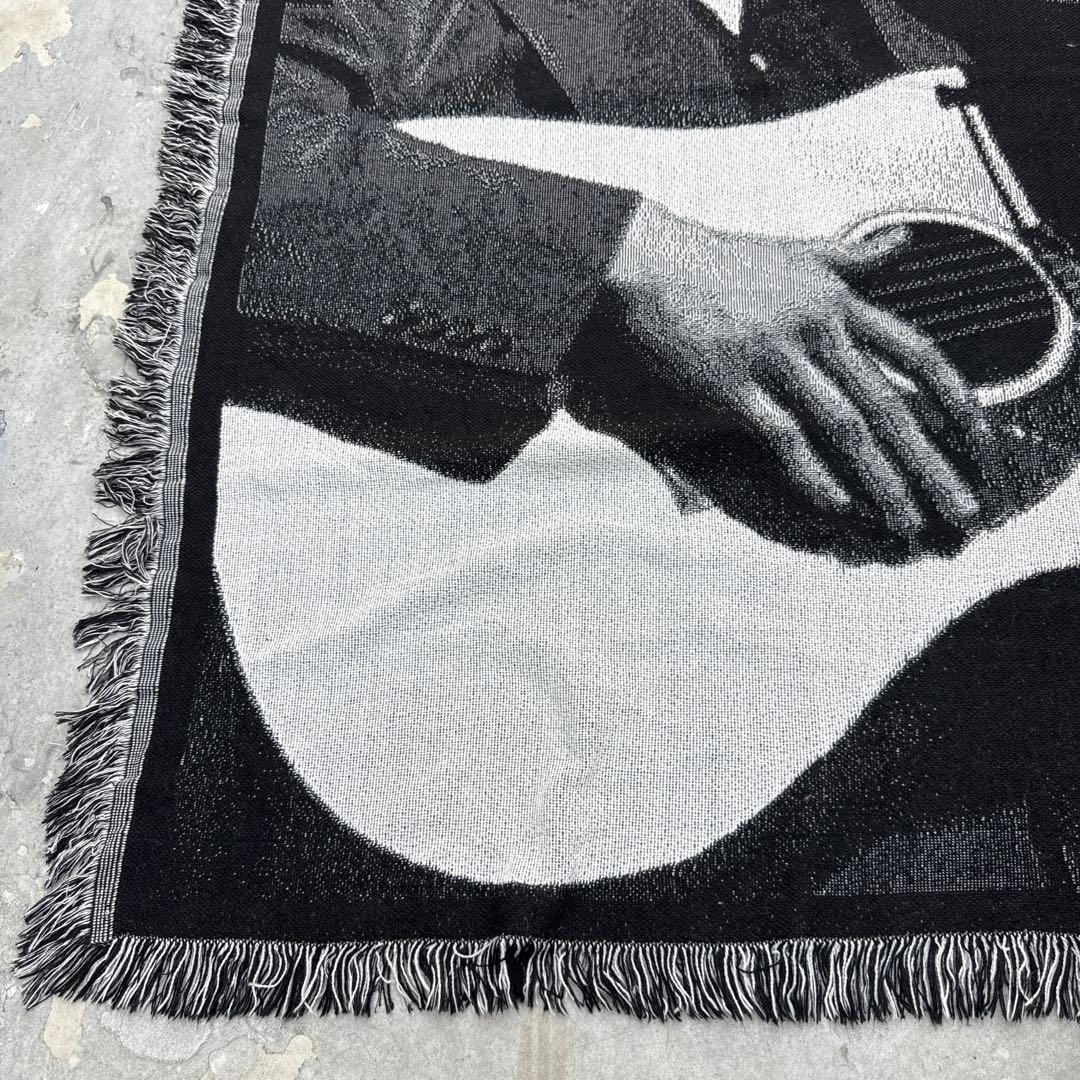 エルビスプレスリー　ブランケット　マルチカバー　ラグ　142x118