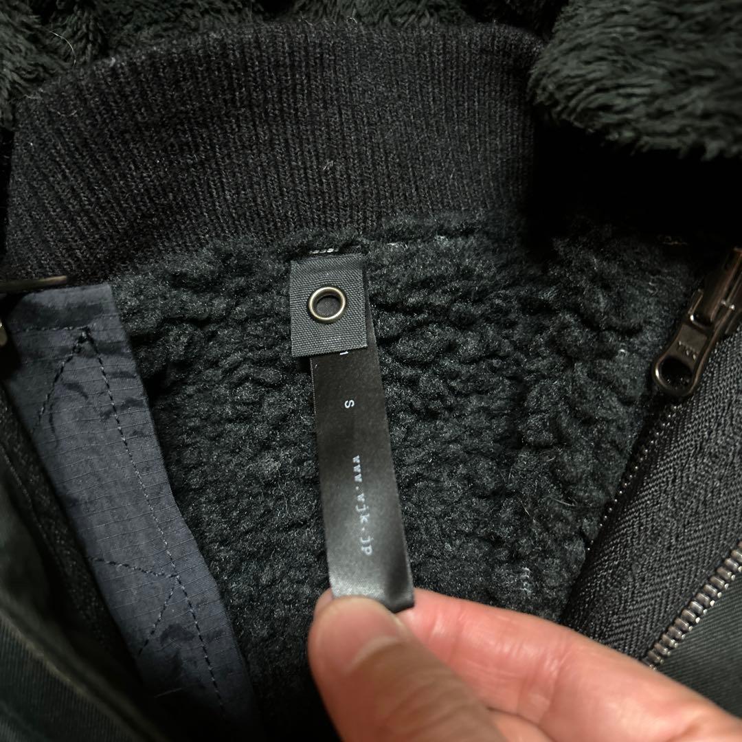 名作WJKデストロイコットンツイルモッズコートブラックS