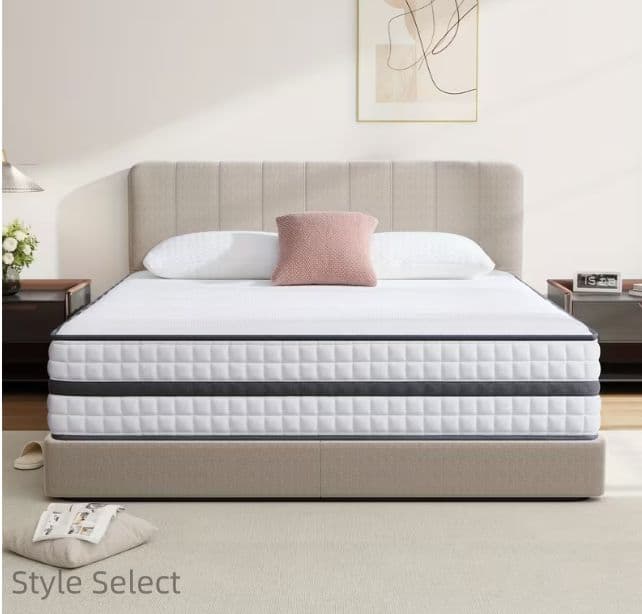 20cm高反発マットレスセミダブルサイズ ポケットコイル構造的圧力サポート通気性