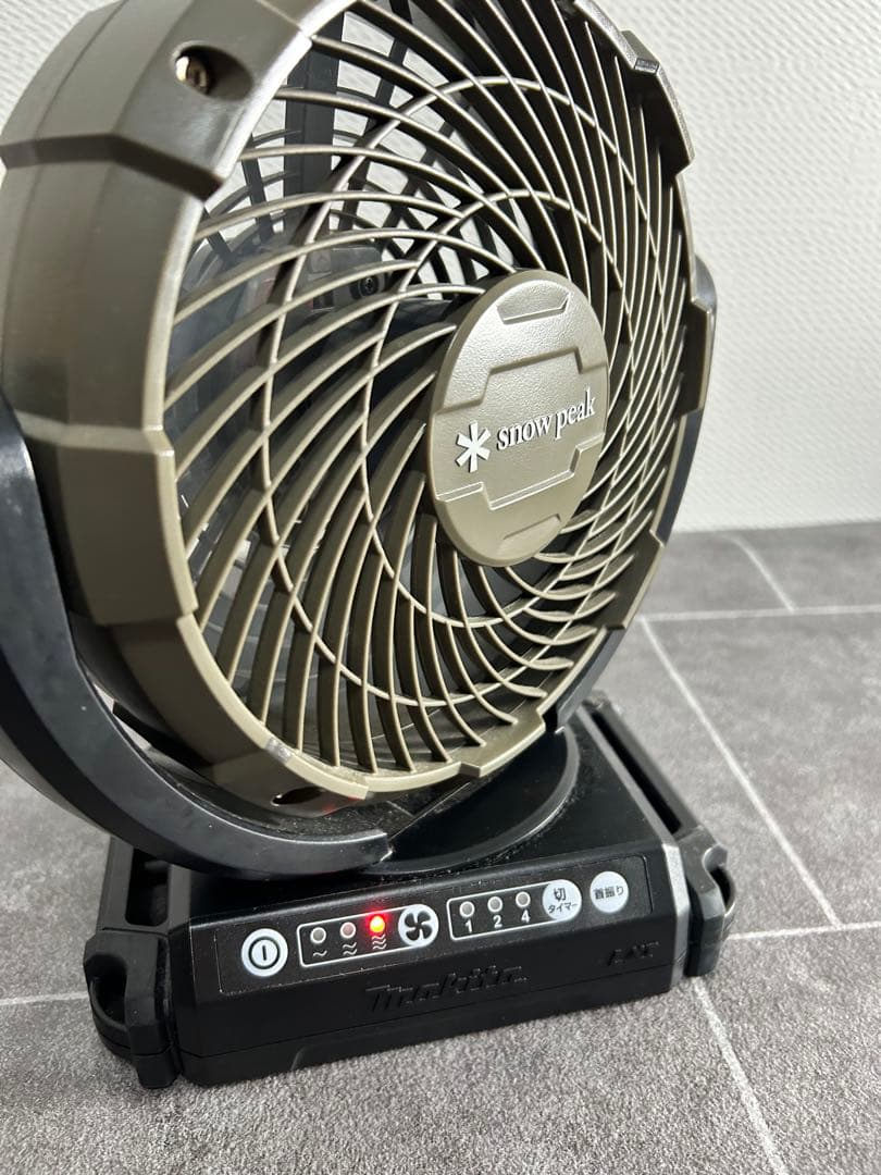美品 スノーピーク peak フィールドファン MKT-102 扇風機