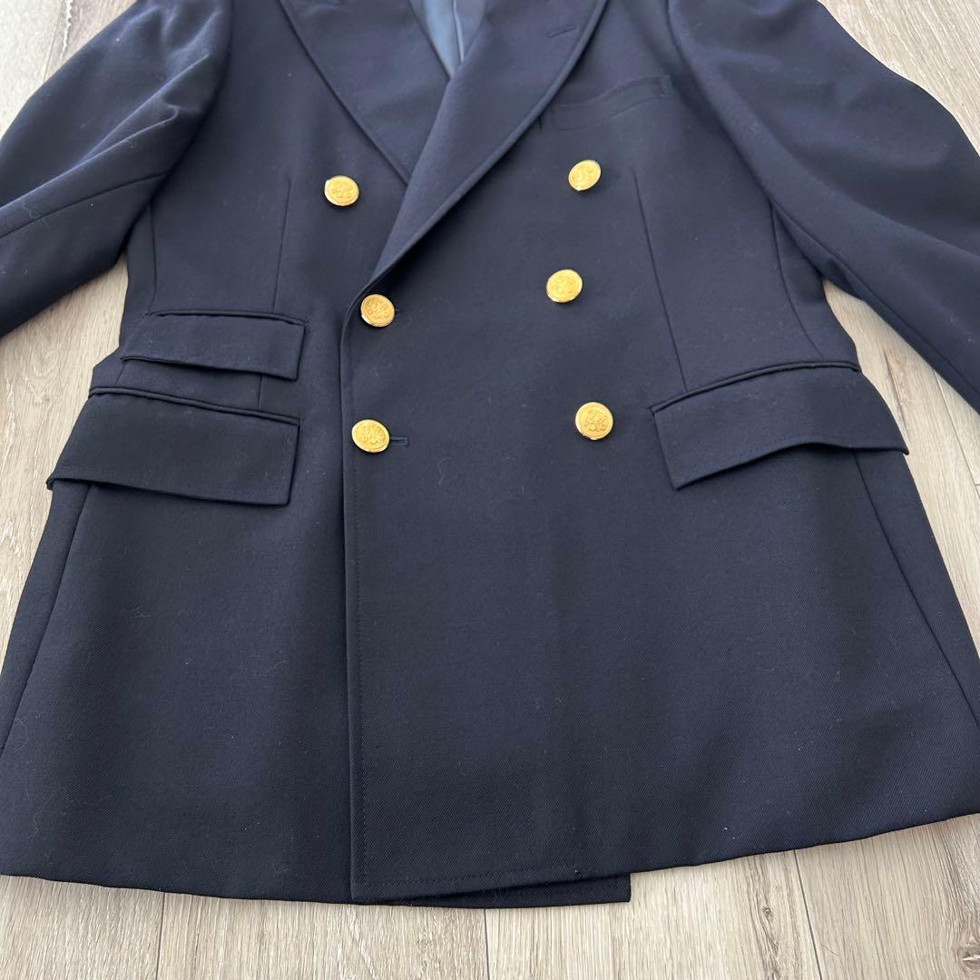 【美品】J.PRESS 紺ブレザー テーラードジャケット ダブル 金ボタン