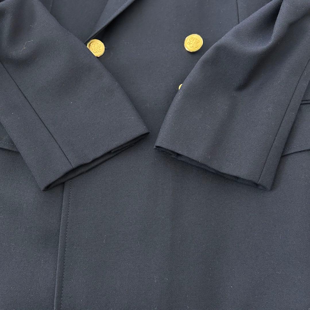 【美品】J.PRESS 紺ブレザー テーラードジャケット ダブル 金ボタン