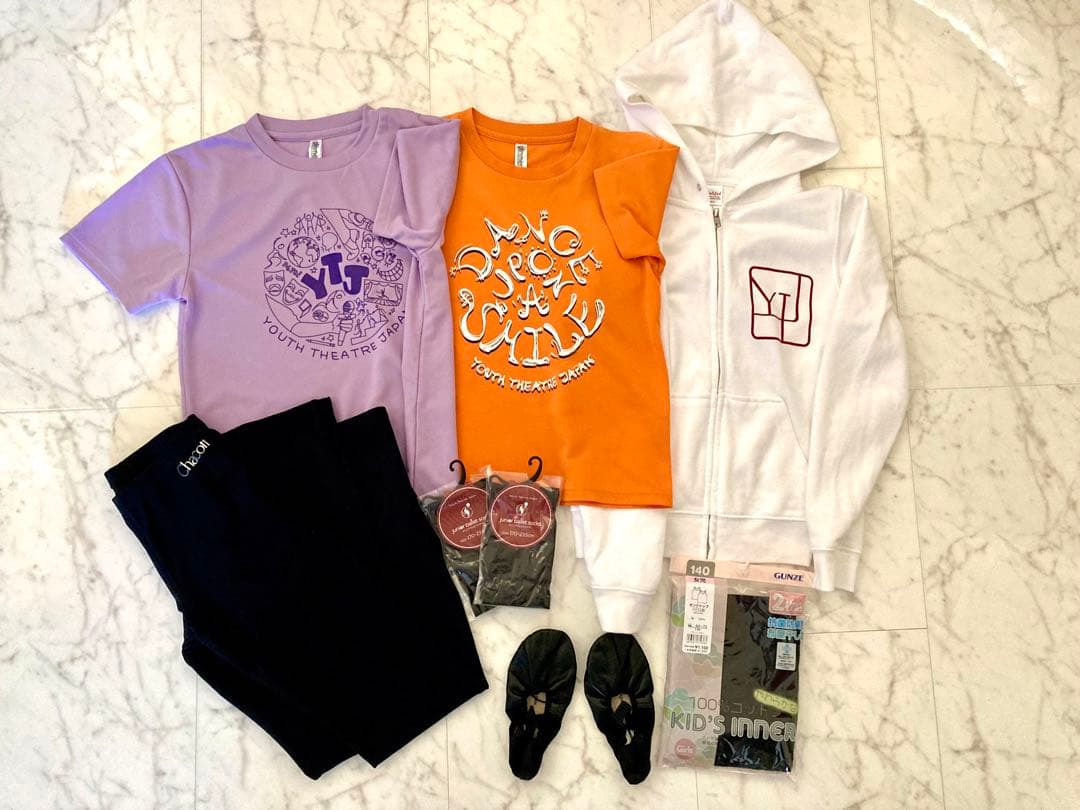 YTJ ユースシアタージャパン　公式スタートセット　150㎝＋黒肌着