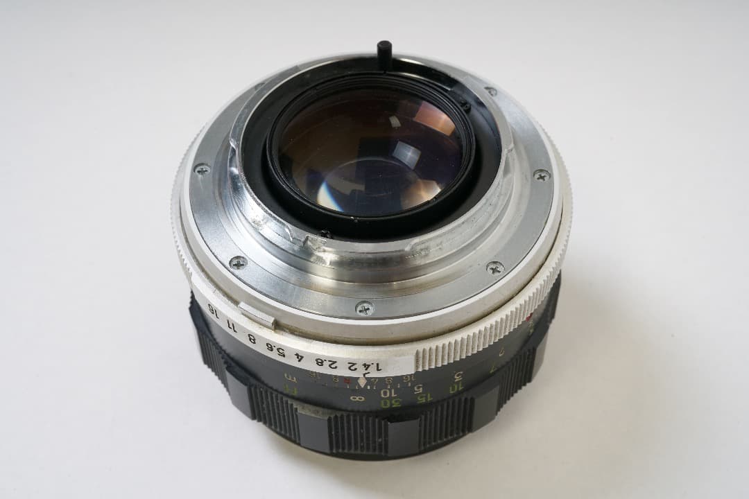 最終価格　ミノルタ　ロッコール　58mmF1.4　オールドレンズ　（中古品）