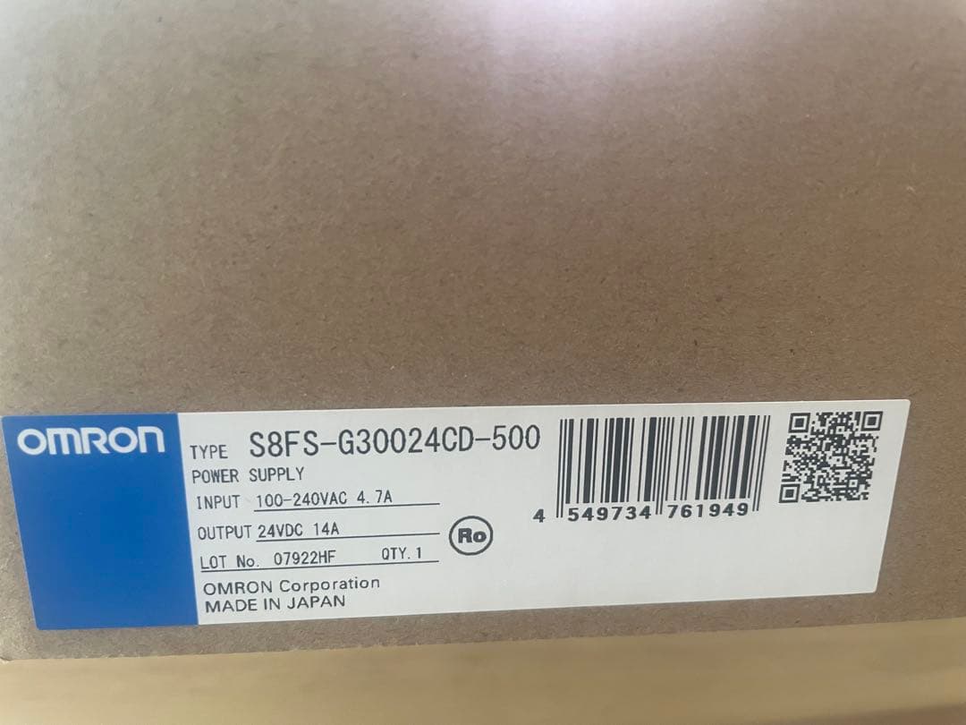 OMRON S8FS-G30024CD-500 電源ユニット