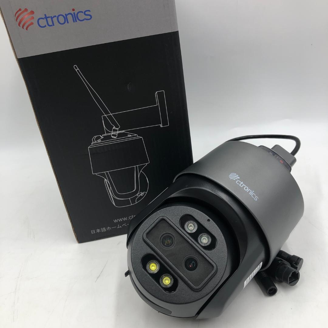 Ctronics 防犯カメラ 4k 屋外/Y31195-P1