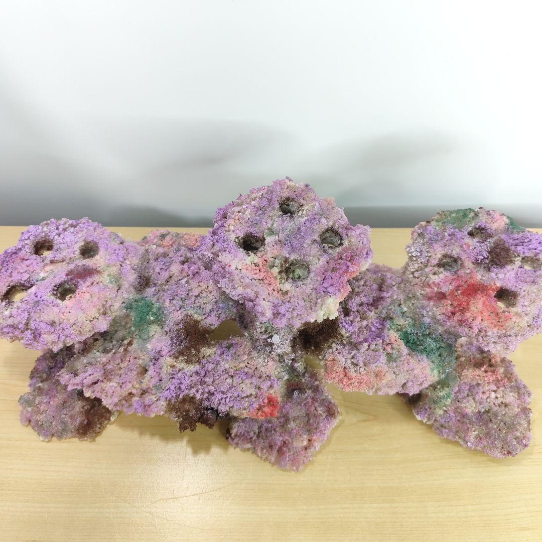 2個セット✐プラグ穴付き 新品 人工ライブロック 60cm海水水槽用 レプリカ