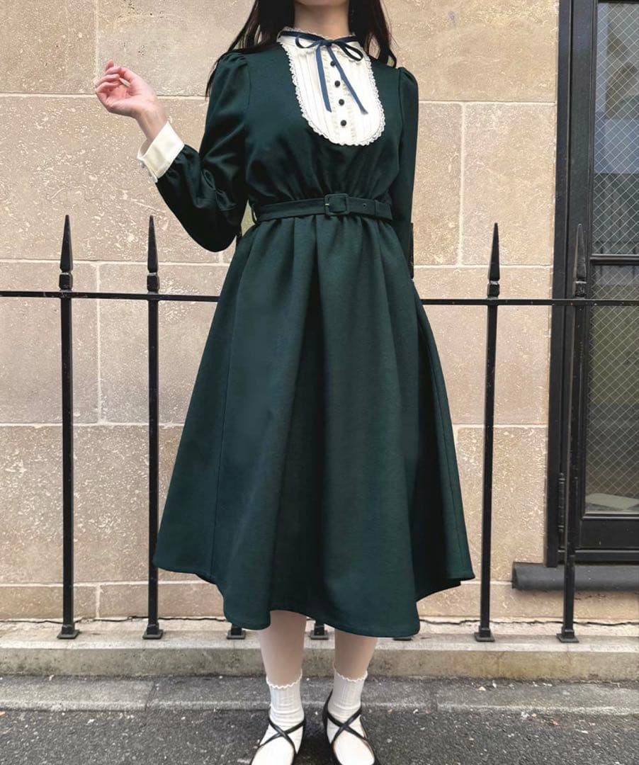 【Fi.n.t】レース使いクレリックヨークワンピース