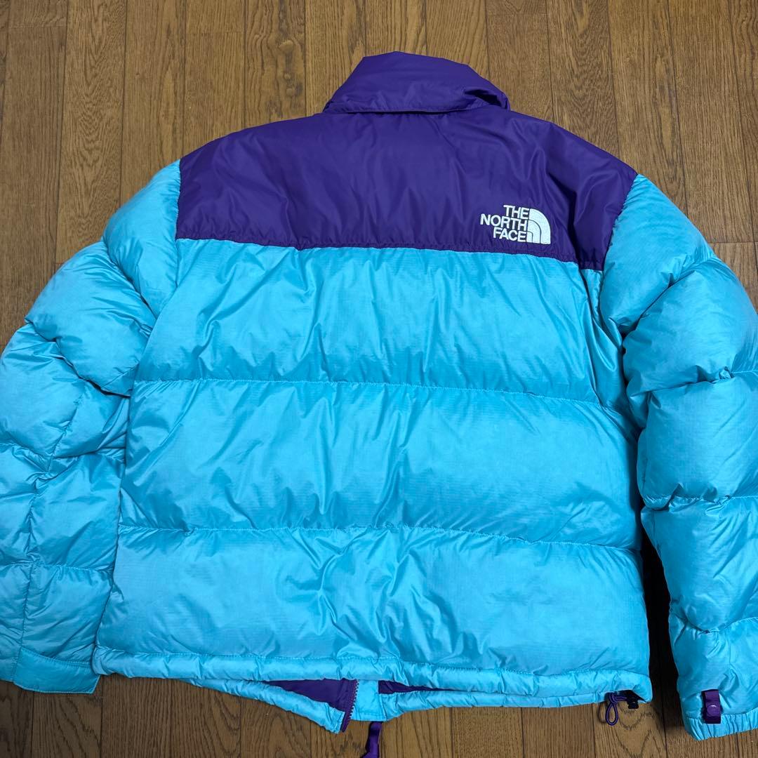 THE NORTH FACE ダウンジャケット 水色・紫