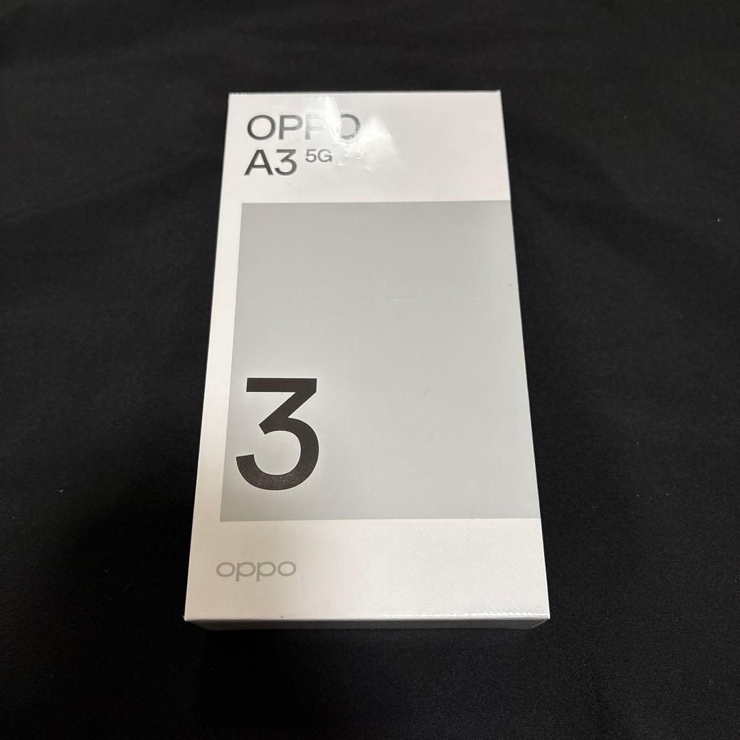 新品　OPPO A3 5G 本体 パープル　Y!mobile SIMフリー