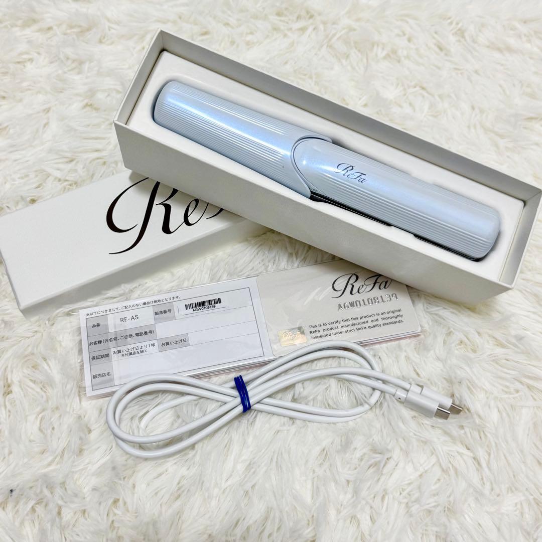 リファ フィンガーアイロン ストレートアイロン RE-AI02A（ホワイト）