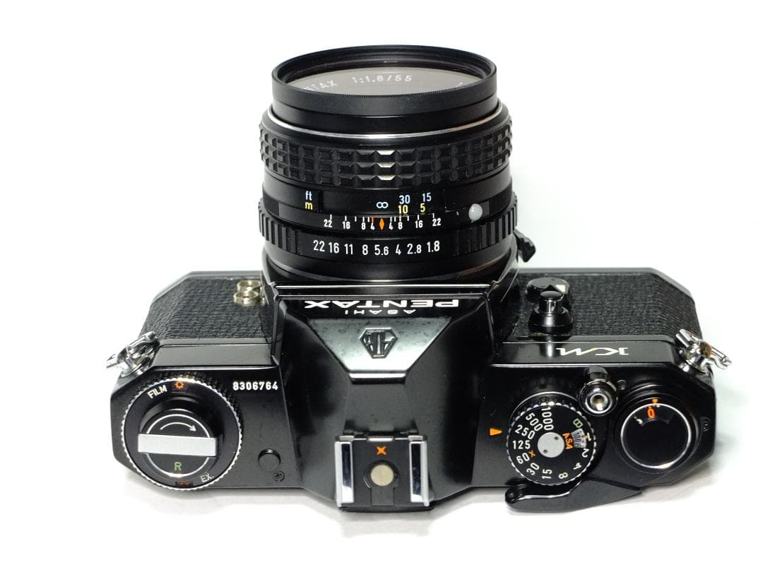 【実写確認整備品】アサヒペンタックスKMBK／PENTAX55mmf1.8付