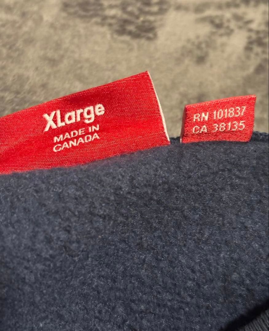 トップス 25FW Supreme Small Box Crewneck NAVY XL