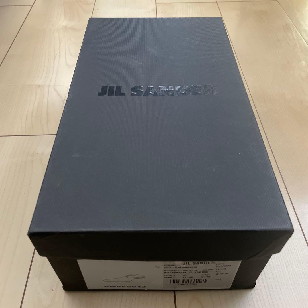 JIL SANDER ダービーシューズ　ブラック サイズ40