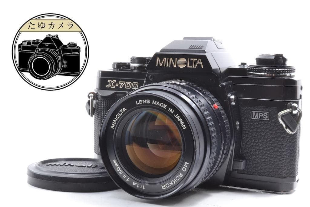 Minolta ミノルタ X-700 MD 50mm f/1.4 美品 完動品