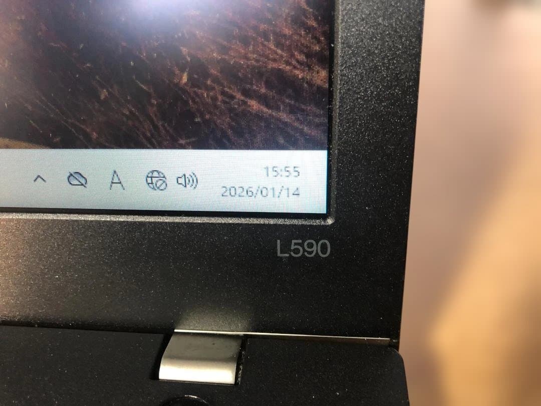 ThinkPad L590 Corei5 8GB SSD256GB win11⑫
