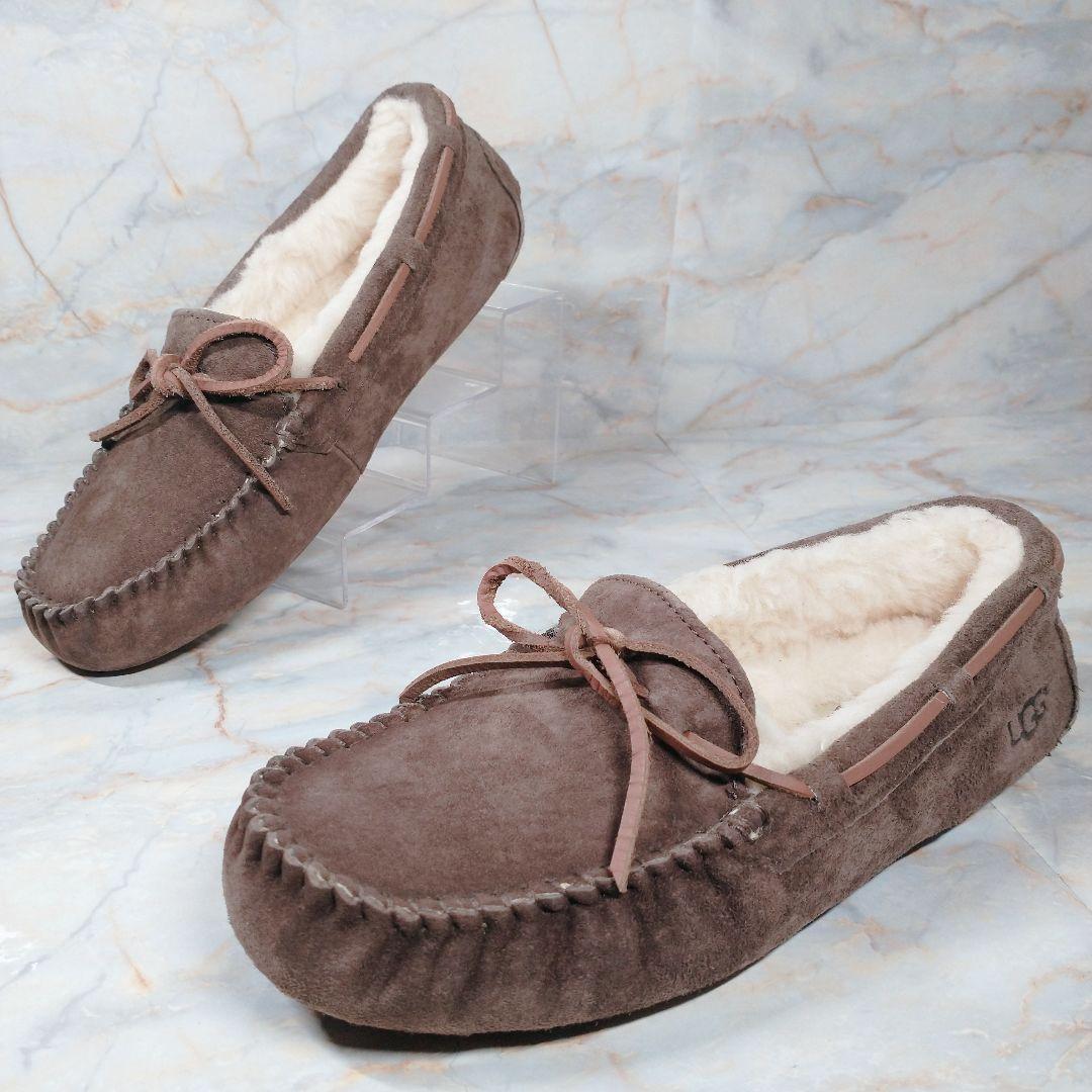 UGG DAKOTA ダコタ 23cm 極美品 モカシン ブラウン