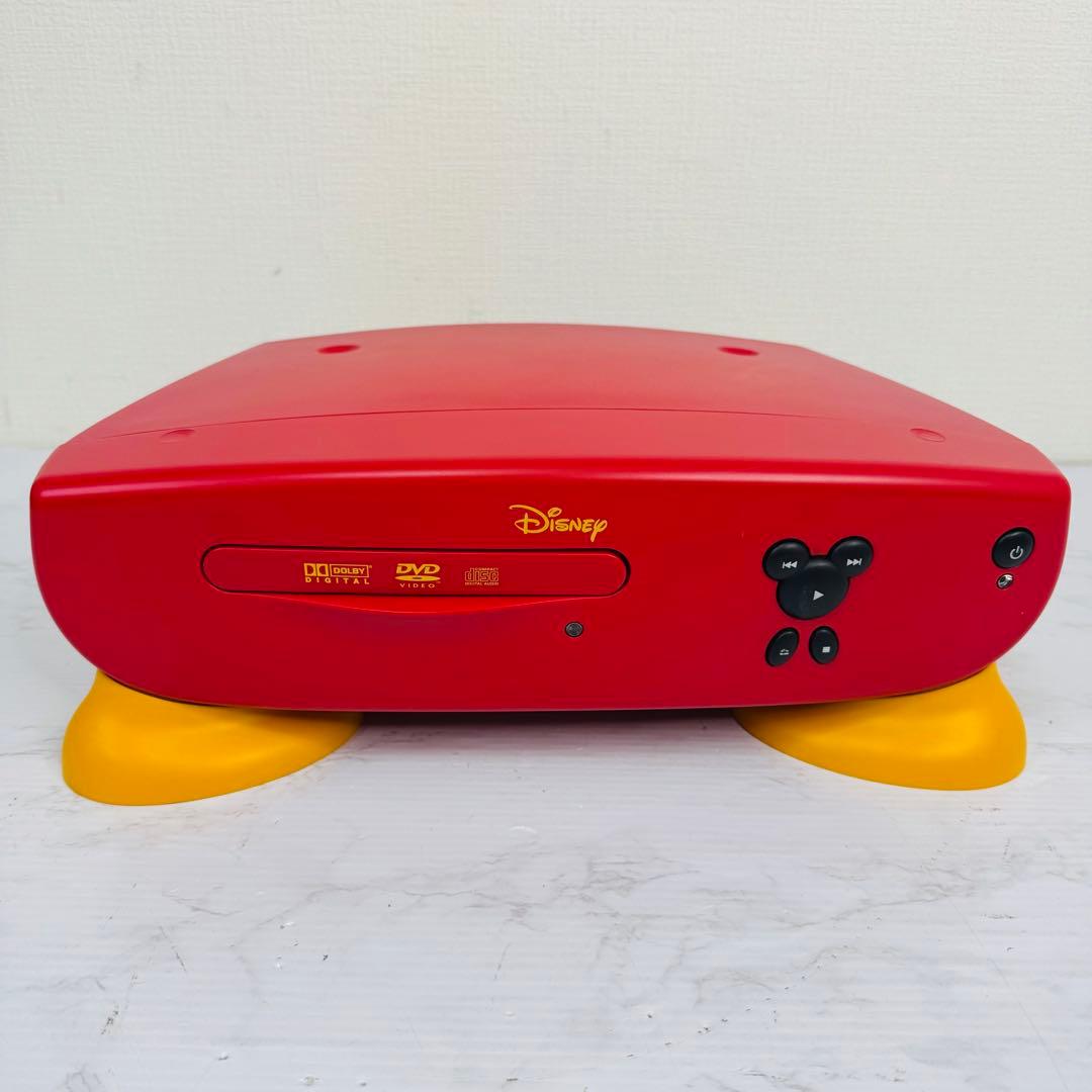 【希少・美品】Disney　ミッキーマウス型　ブラウン管テレビ　DVDプレーヤー