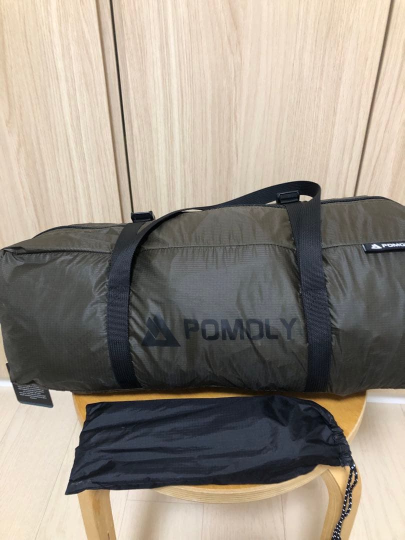 ポモリー　デューンソロ　テント　インナーブラック