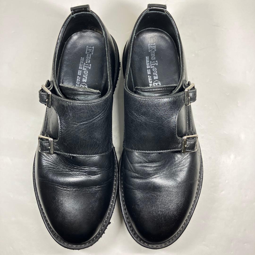 【訳あり】KIDS LOVE GAITE ダブルモンクストラップ Vibram