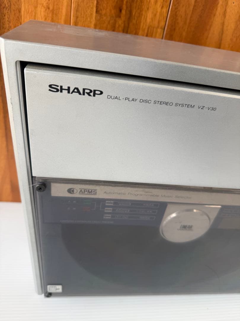シャープ オートディスクV30両面レコードステレオシステム　ジャンク(a43)