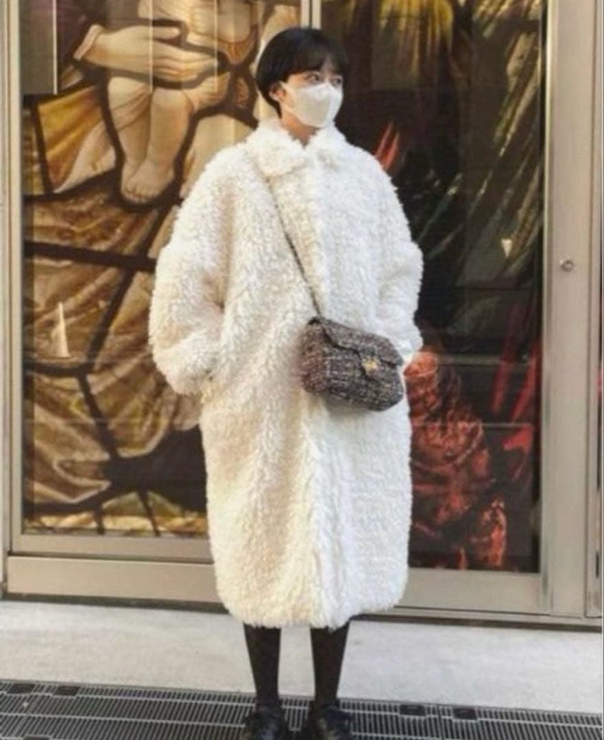 Bibiy アメリアファーコート　タグあり正規品