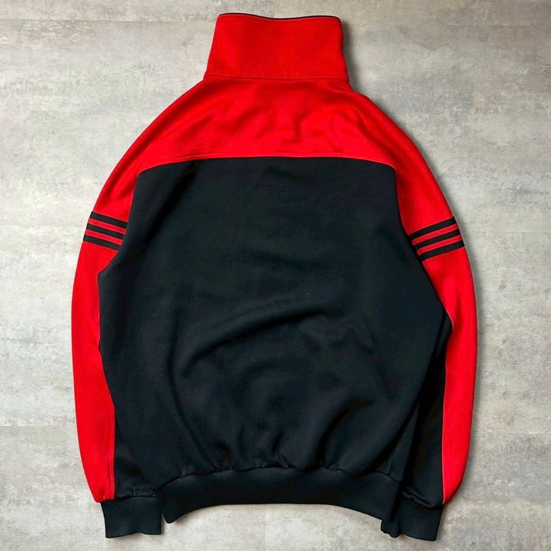 80s adidas トラックジャケット 西ドイツ デサント製 バイカラー