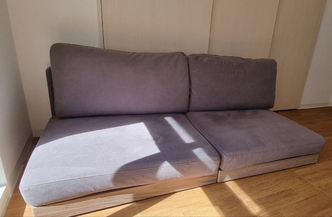 ソファ フロアソファ ローソファ 1人掛け 1P 単品 ①のみ