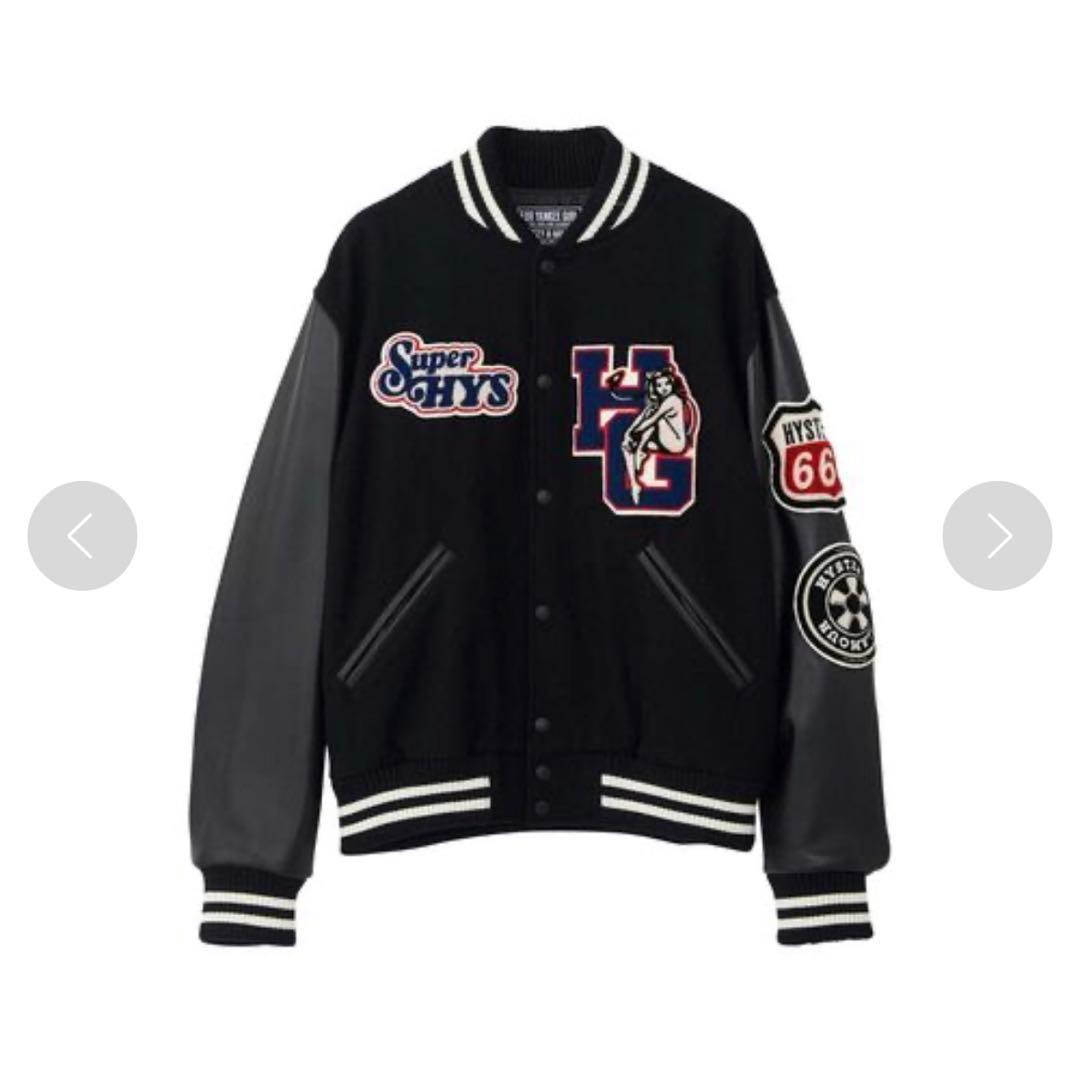 タイムセール【美品】HYSTERIC GLAMOUR スタジャン Lサイズ