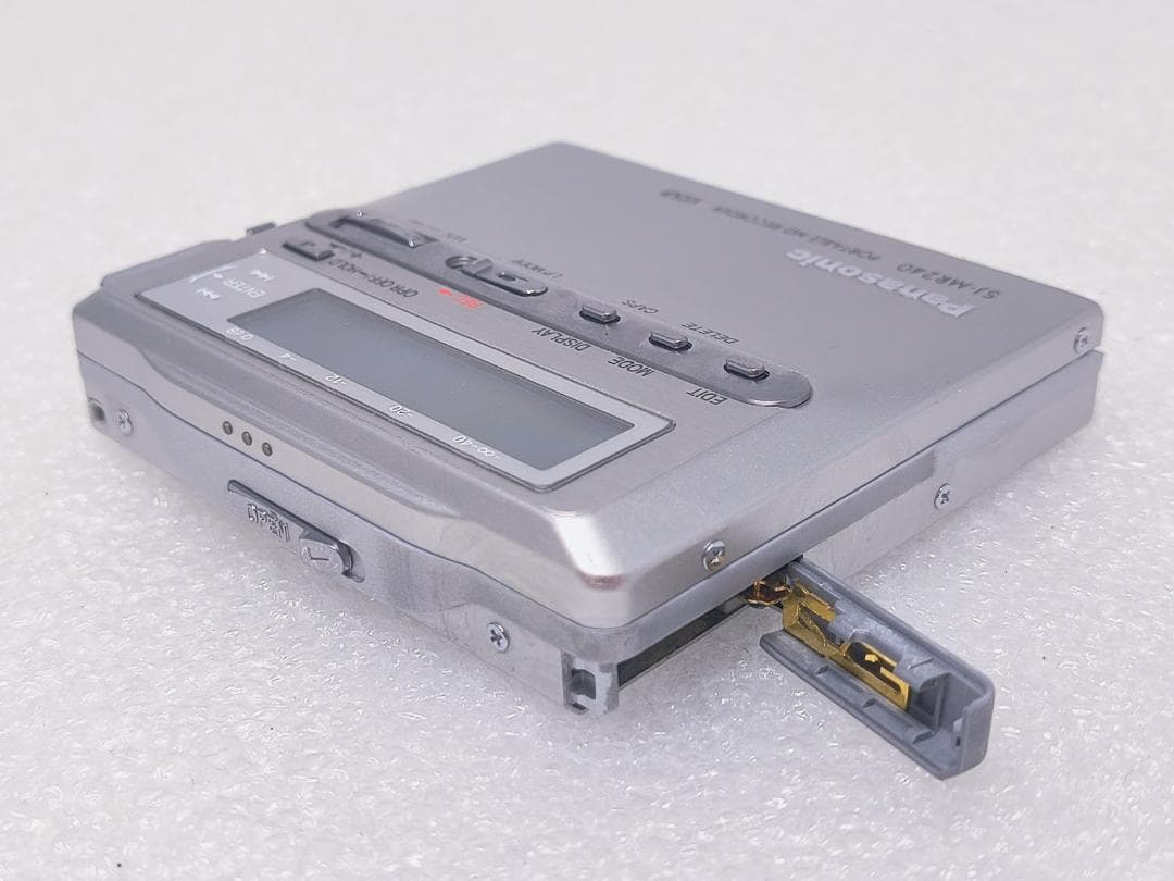 Panasonic 録再ポータブルMDプレーヤー（レコーダー） SJ-MR240